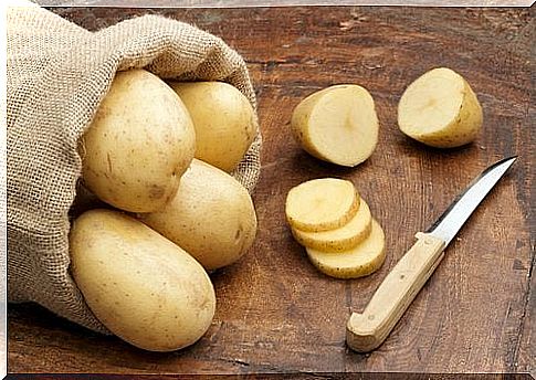 Raw Potato for Housekeeping