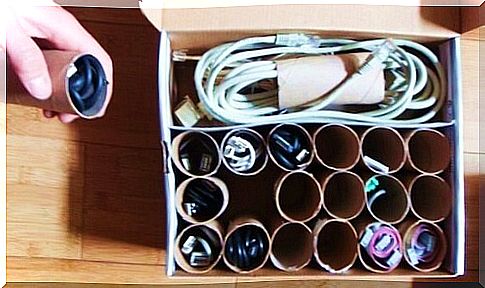 Cable organizer to make household chores easier