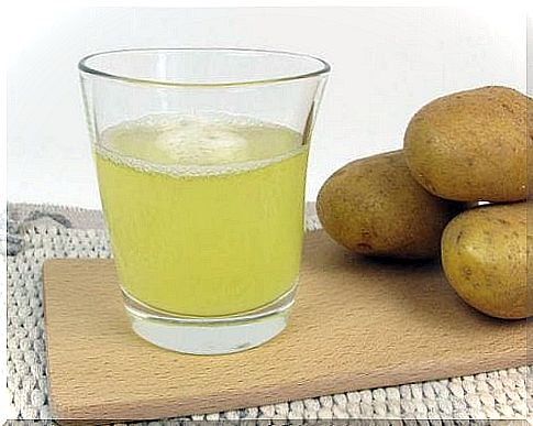 Potato juice for kidney disease