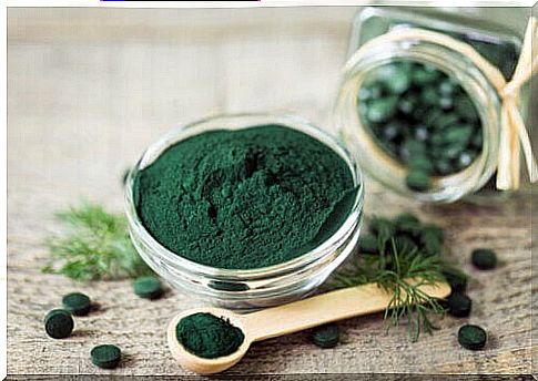 Spirulina powder