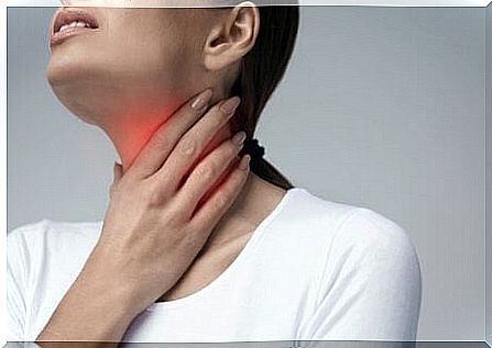 Why is the throat sore?