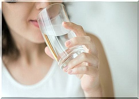 Drink lots of water to improve digestive health