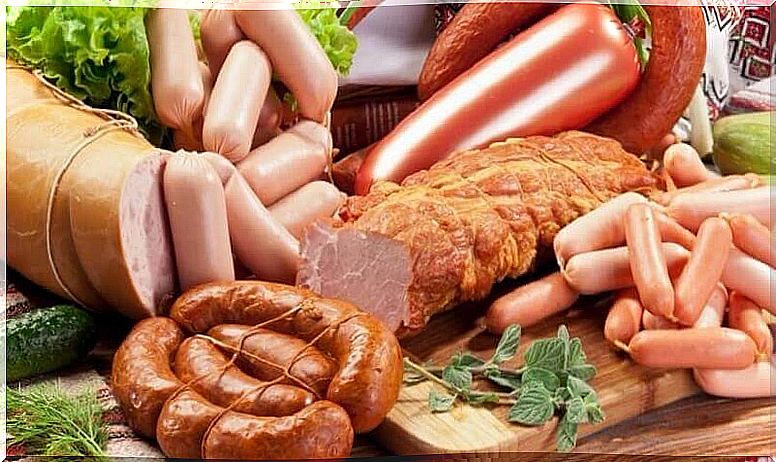 Consumption of processed meats