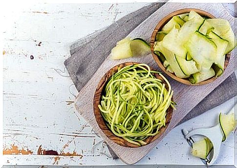 Delicious, easy-to-prepare vegetable pasta