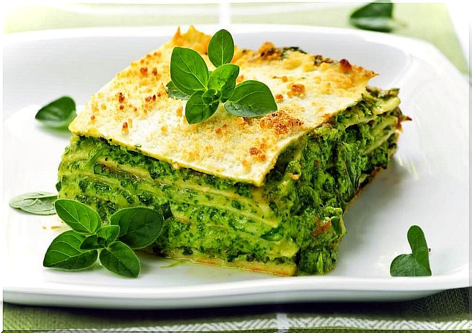 Lasagna From Spinach