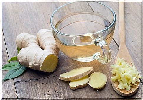 Ginger infusions are natural remedies for inflammation