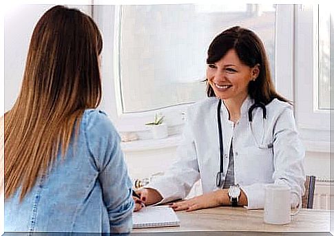 Consultation with obstetrician