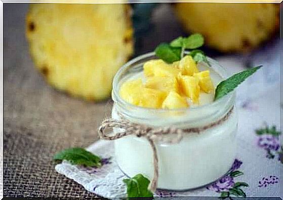 pineapple yogurt