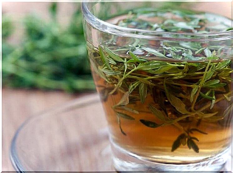 thyme tea