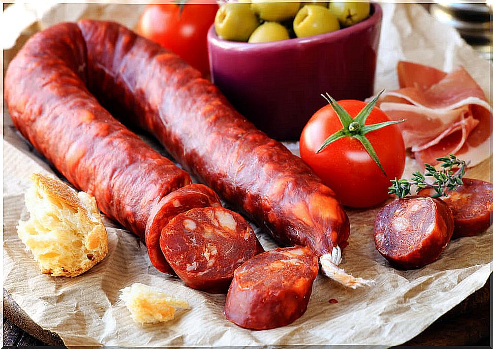 Chorizo ​​to prepare shepherd's migas