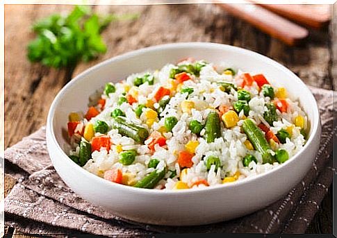 Pea Fried Rice Recipe