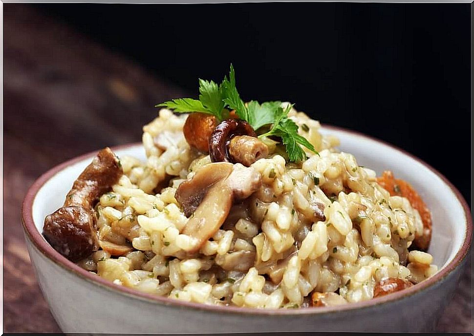 Prepare a delicious creamy risotto with this recipe