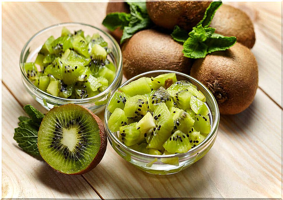 Kiwi fruit helps burn fat