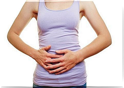 woman with digestive problems